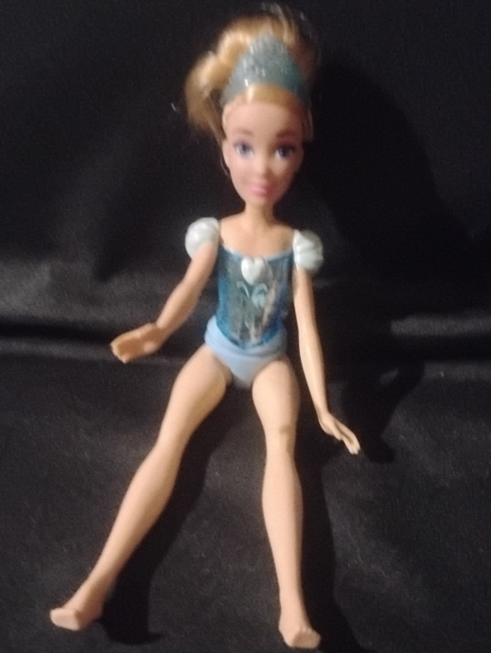 Blue Princess Doll with Headband - Kids Toys